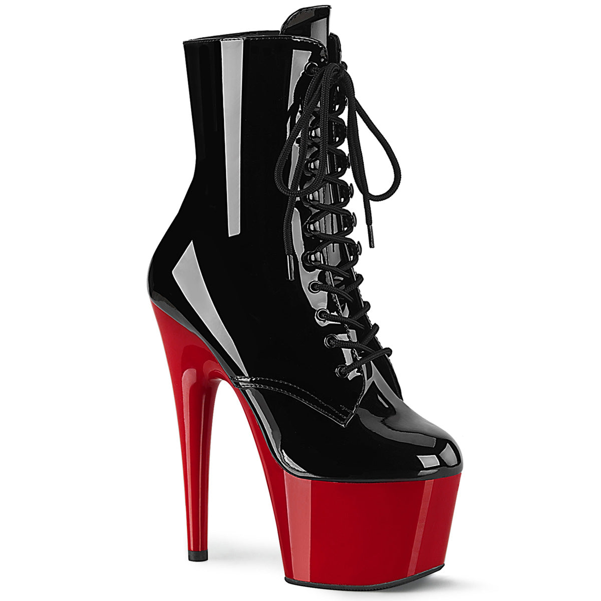 【PLEASER】ADORE-1020 シューズ Blk Pat/Red【取寄】
