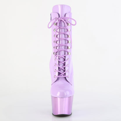 【PLEASER】ADORE-1020 シューズ Lavender Pat/Lavender Chrome【取寄】