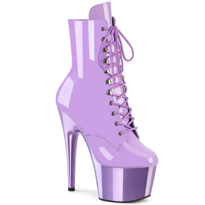 【PLEASER】ADORE-1020 シューズ Lavender Pat/Lavender Chrome【取寄】
