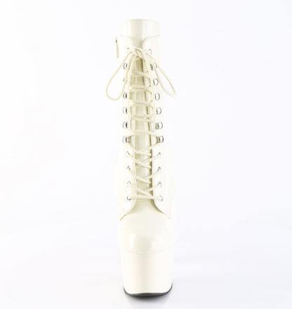 【PLEASER】ADORE-1020 シューズ Off-Wht Pat/Off-Wht【取寄】
