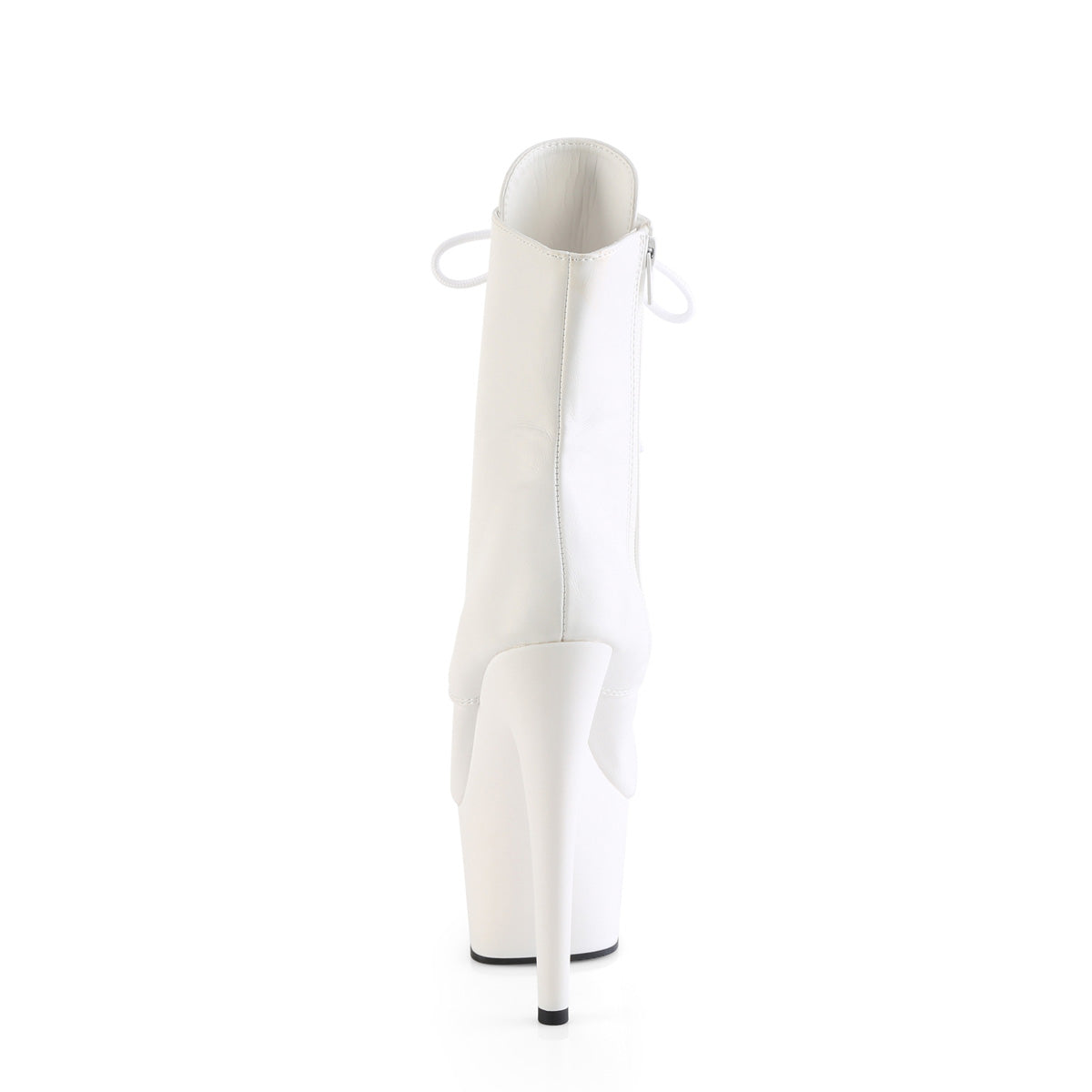 【PLEASER】ADORE-1020 シューズ Wht Faux Leather/Wht Matte【取寄】