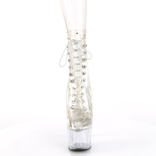 【PLEASER】ADORE-1020C-2 プラットフォームシューズ Clr TPU/Clr【取寄】