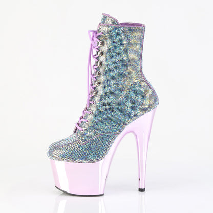 【PLEASER】ADORE-1020CHRS シューズ Lavender Multi RS/Lavender Chrome【取寄】