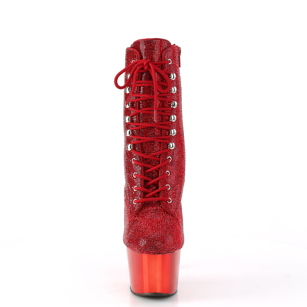 【PLEASER】ADORE-1020CHRS シューズ Red RS/Red Chrome【取寄】