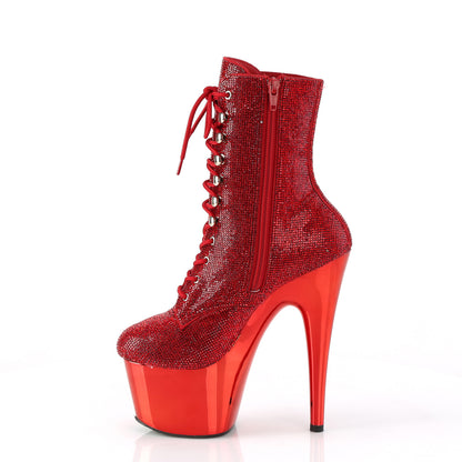 【PLEASER】ADORE-1020CHRS シューズ Red RS/Red Chrome【取寄】