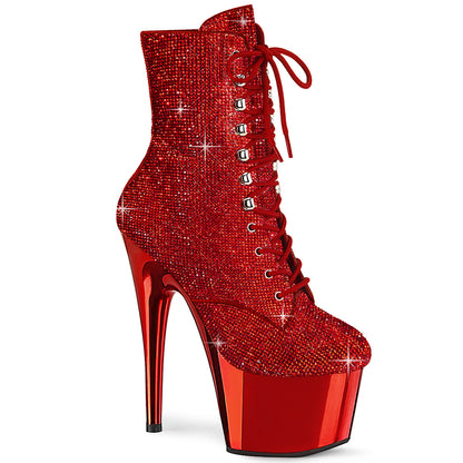 【PLEASER】ADORE-1020CHRS シューズ Red RS/Red Chrome【取寄】