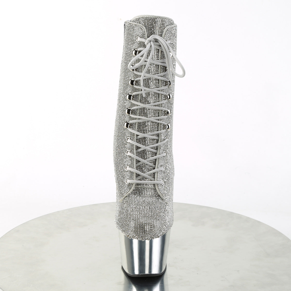 【PLEASER】ADORE-1020CHRS シューズ Slv RS/Slv Chrome【取寄】