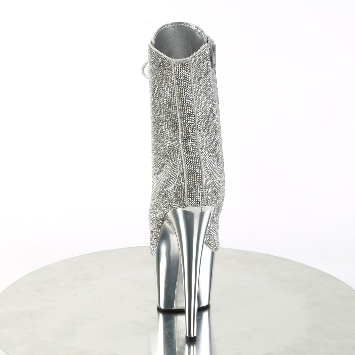 【PLEASER】ADORE-1020CHRS シューズ Slv RS/Slv Chrome【取寄】