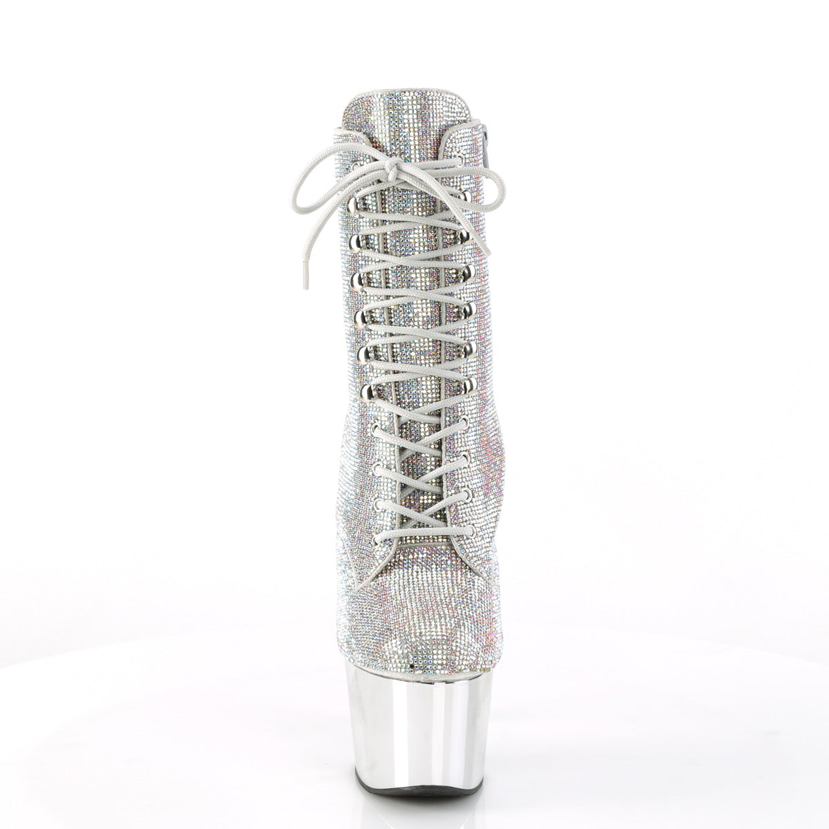 【PLEASER】ADORE-1020CHRS シューズ Slv Multi RS/Slv Chrome【取寄】
