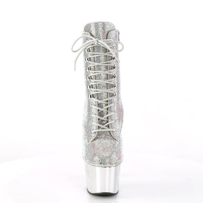 【PLEASER】ADORE-1020CHRS シューズ Slv Multi RS/Slv Chrome【取寄】