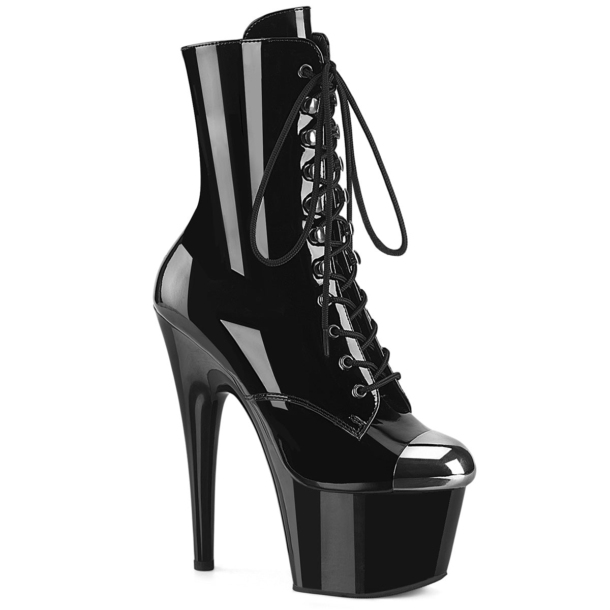 【PLEASER】ADORE-1020ESC シューズ Blk Pat/Blk【取寄】