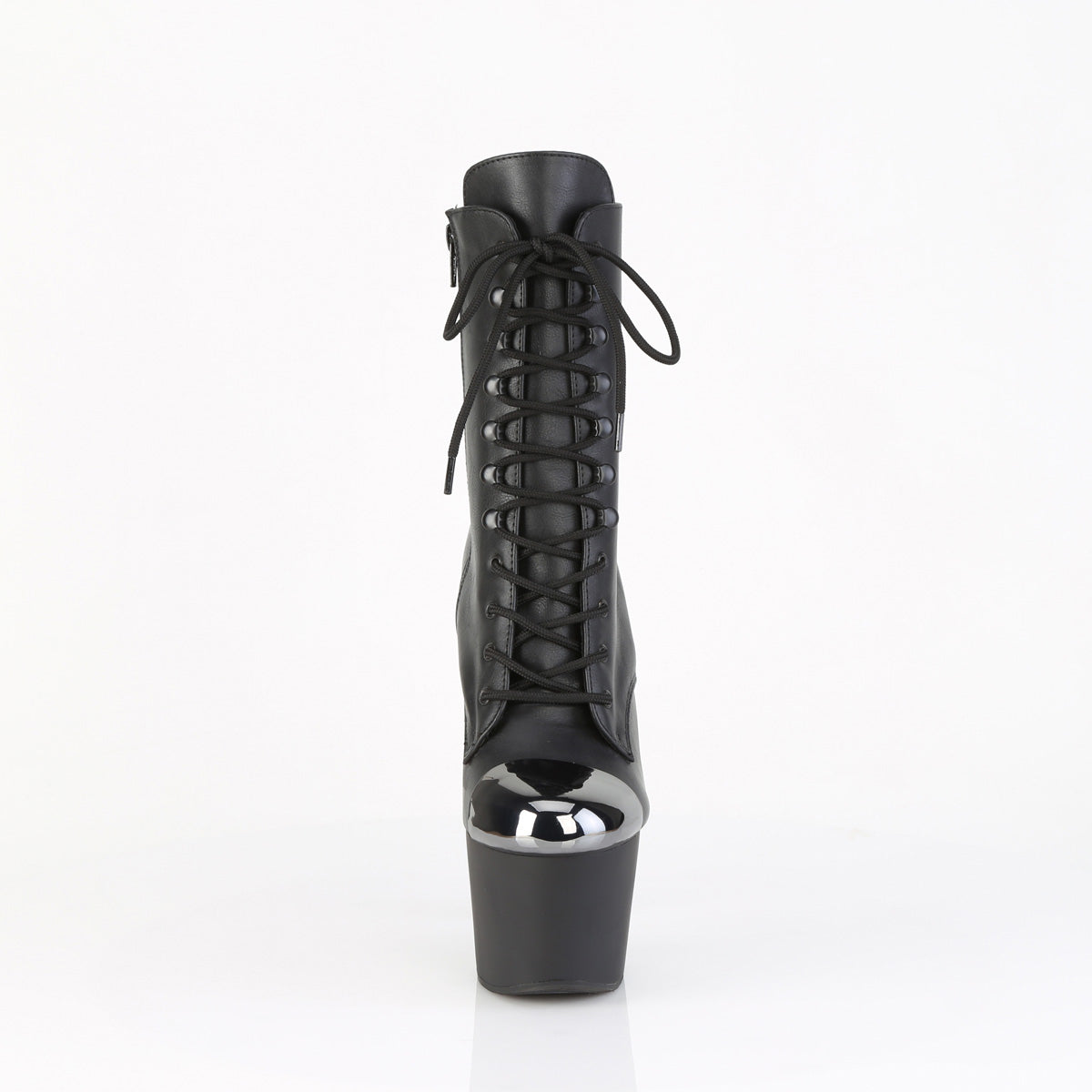 【PLEASER】ADORE-1020ESC シューズ Blk Faux Le/Blk Matte【取寄】