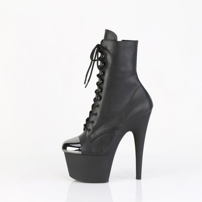 【PLEASER】ADORE-1020ESC シューズ Blk Faux Le/Blk Matte【取寄】