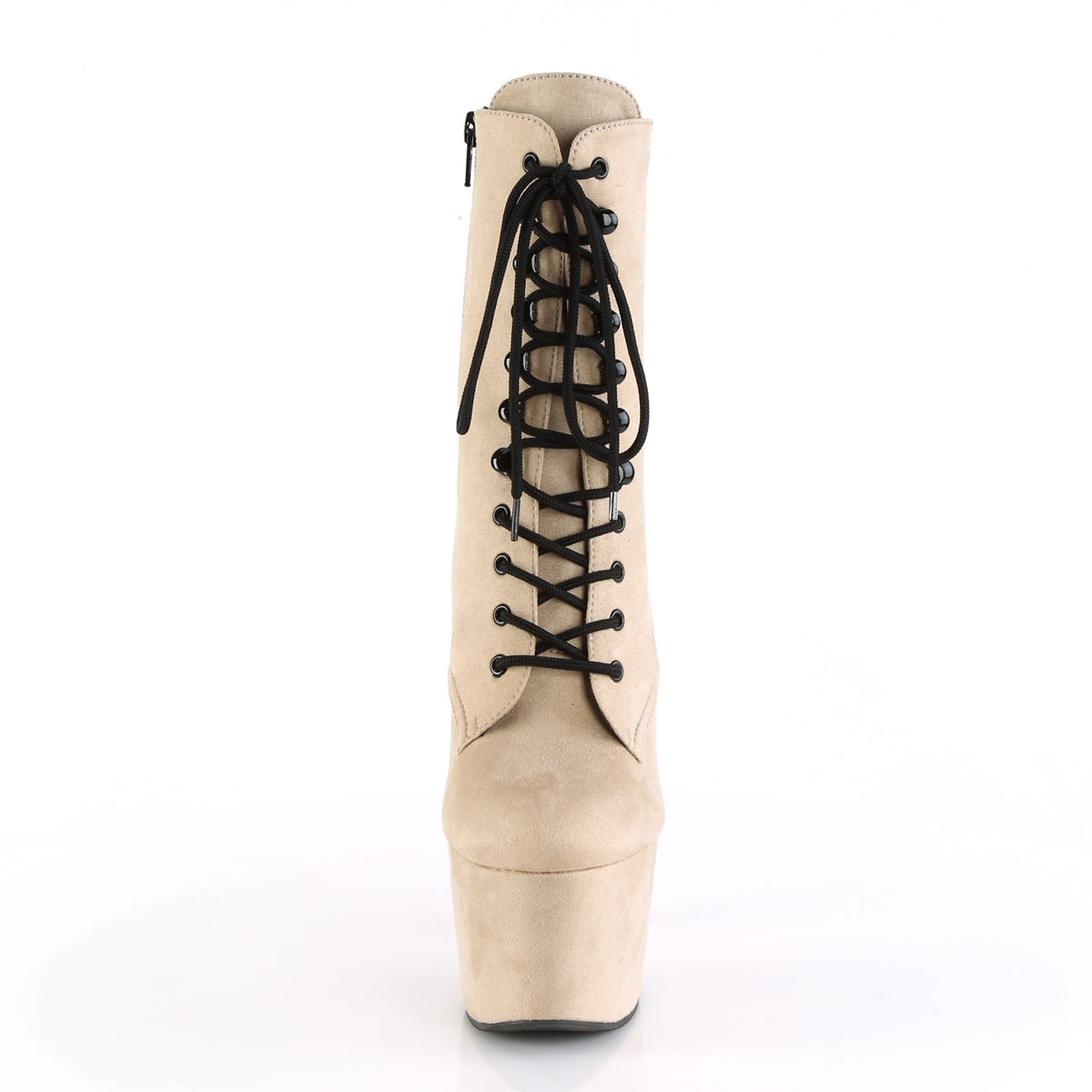 【PLEASER】ADORE-1020FS シューズ Beige Faux Suede/Beige Faux Suede【取寄】