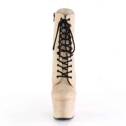 【PLEASER】ADORE-1020FS シューズ Beige Faux Suede/Beige Faux Suede【取寄】