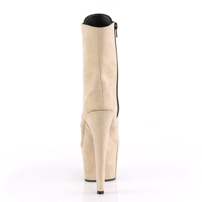 【PLEASER】ADORE-1020FS シューズ Beige Faux Suede/Beige Faux Suede【取寄】