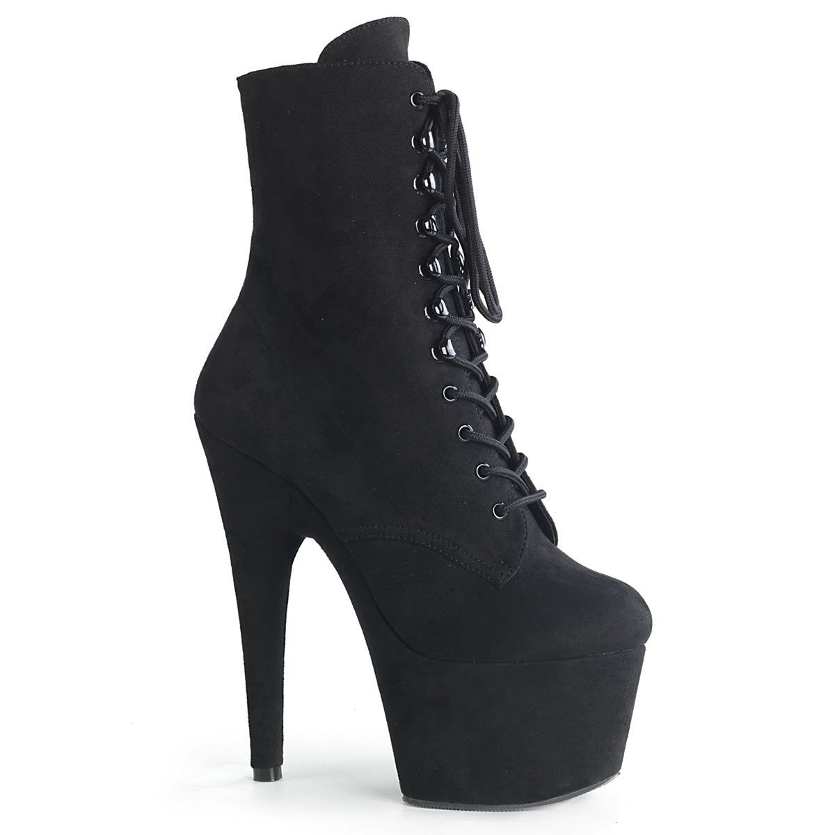 【PLEASER】ADORE-1020FS シューズ Blk Faux Suede/Blk Faux Suede【取寄】