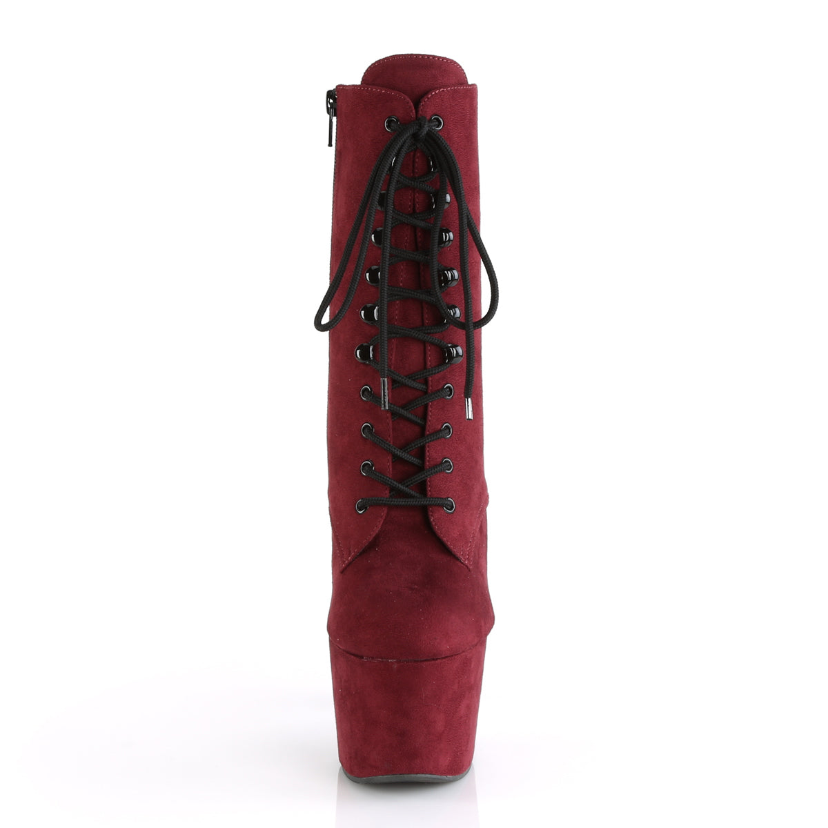 【PLEASER】ADORE-1020FS シューズ Burgundy Faux Suede/Burgundy Faux Suede【取寄】