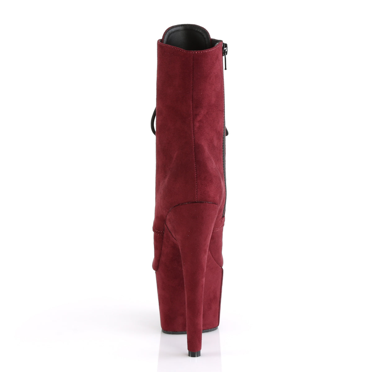 【PLEASER】ADORE-1020FS シューズ Burgundy Faux Suede/Burgundy Faux Suede【取寄】