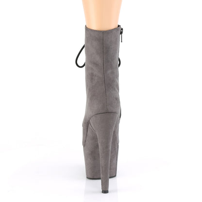 【PLEASER】ADORE-1020FS シューズ Grey Faux Suede/Grey Faux Suede【取寄】