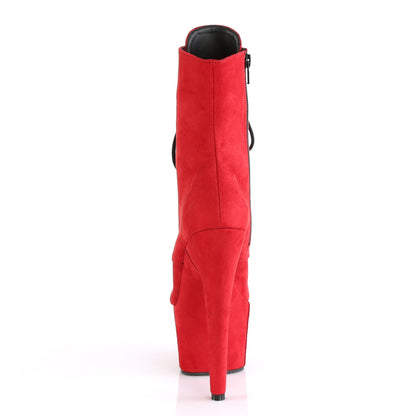 【PLEASER】ADORE-1020FS シューズ Red Faux Suede/Red Faux Suede【取寄】