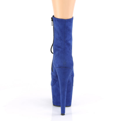 【PLEASER】ADORE-1020FS シューズ Royal Blue Faux Suede/Royal Blue【取寄】