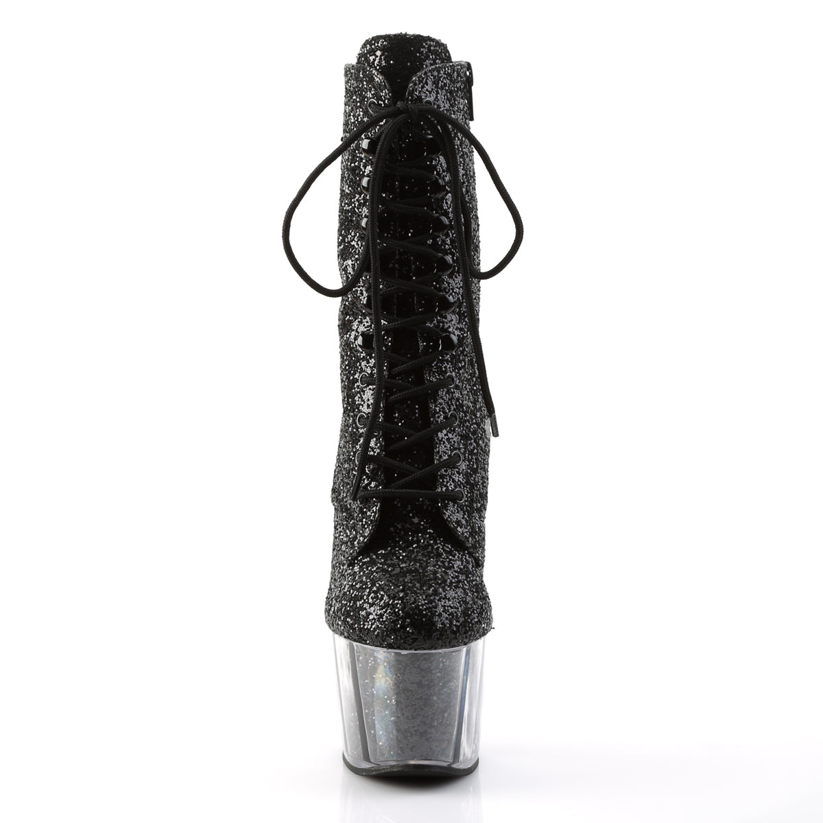 【PLEASER】ADORE-1020G シューズ Blk Glitter/Blk Glitter【取寄】