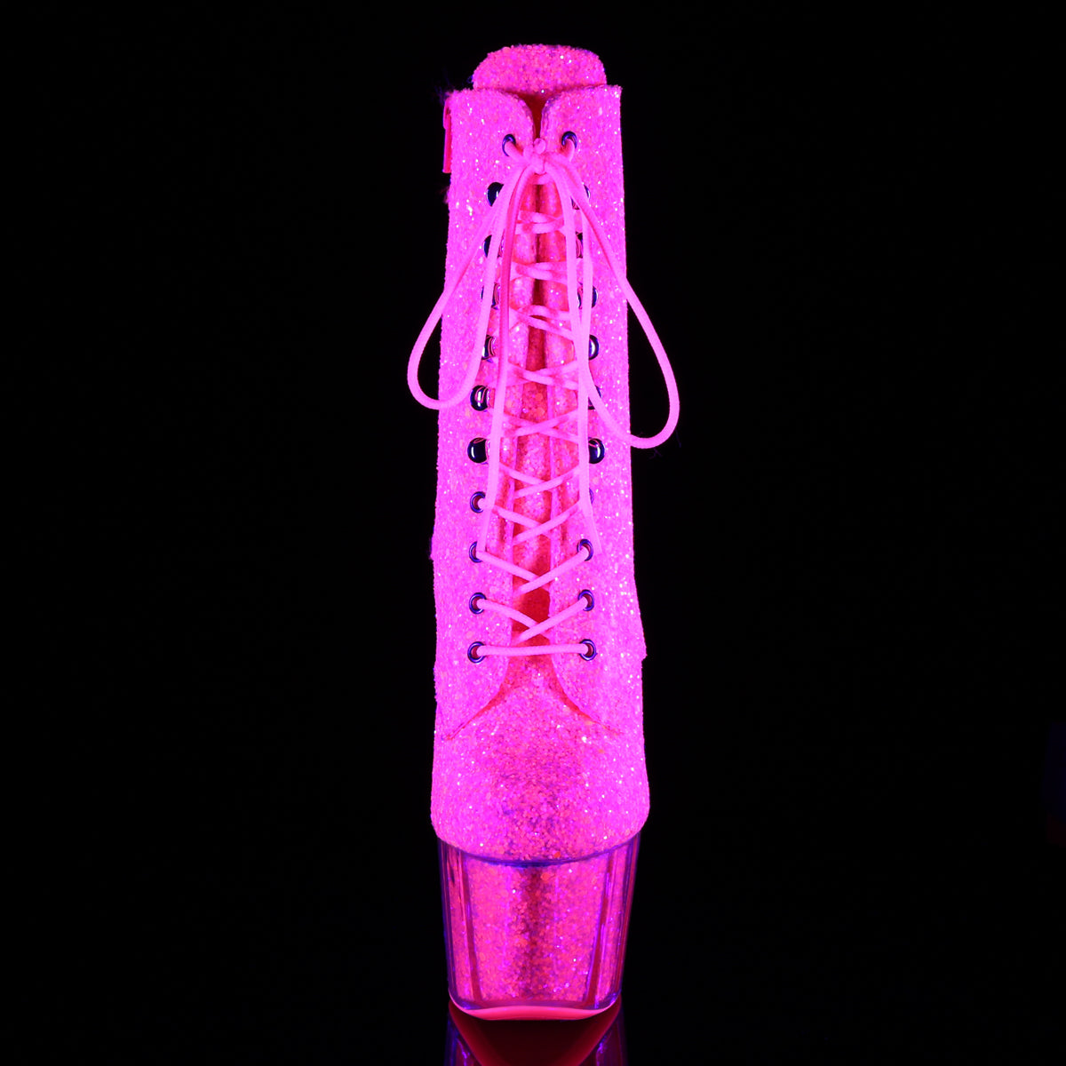 【PLEASER】ADORE-1020G シューズ Neon Pink Glitter/Neon Pink Glitter【取寄】