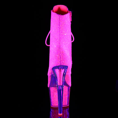 【PLEASER】ADORE-1020G シューズ Neon Pink Glitter/Neon Pink Glitter【取寄】