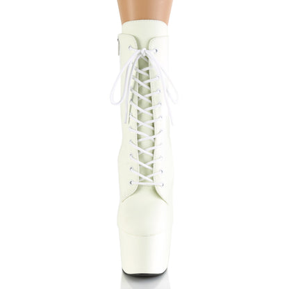 【PLEASER】ADORE-1020GD シューズ White Glow F.Leather/White Glow F.Leather【取寄】