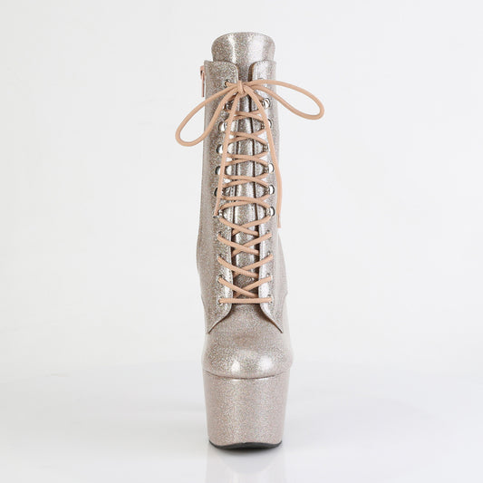 【PLEASER】ADORE-1020GP プラットフォームシューズ Champagne Glitter Pat/M【取寄】