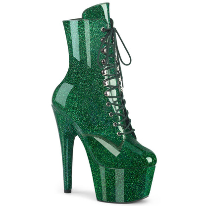 【PLEASER】ADORE-1020GP シューズ Emerald Green Glitter Pat/M【取寄】