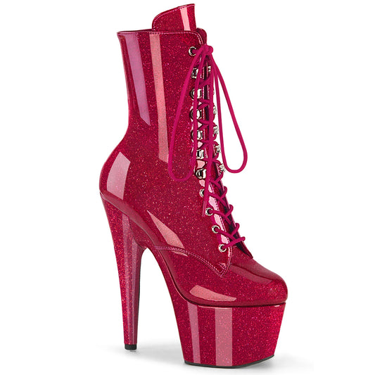 【PLEASER】ADORE-1020GP プラットフォームシューズ Fuchsia Glitter Pat/M【取寄】