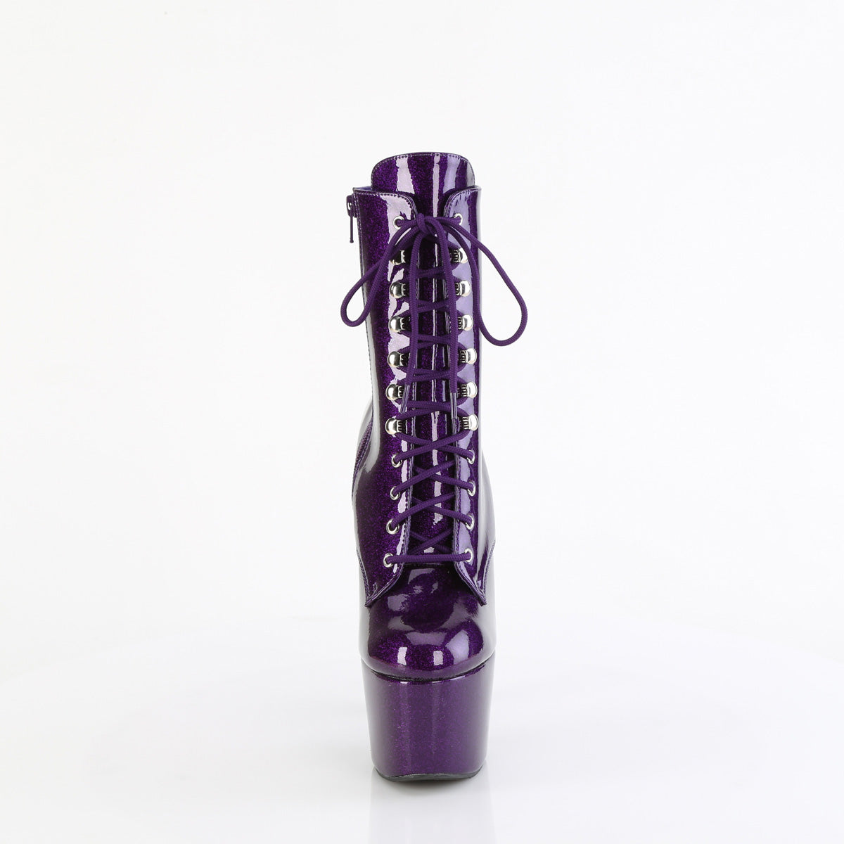 【PLEASER】ADORE-1020GP シューズ Purple Glitter Pat/M【取寄】