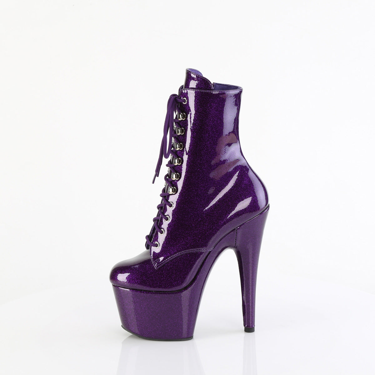 【PLEASER】ADORE-1020GP シューズ Purple Glitter Pat/M【取寄】