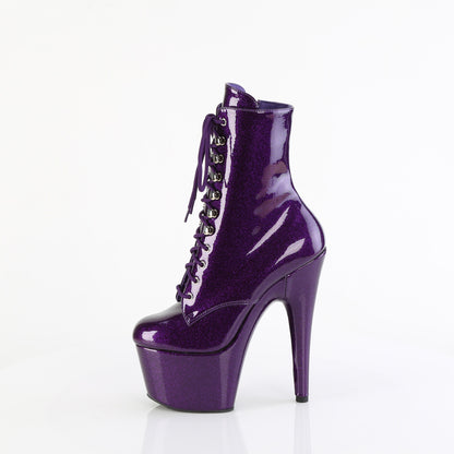 【PLEASER】ADORE-1020GP シューズ Purple Glitter Pat/M【取寄】