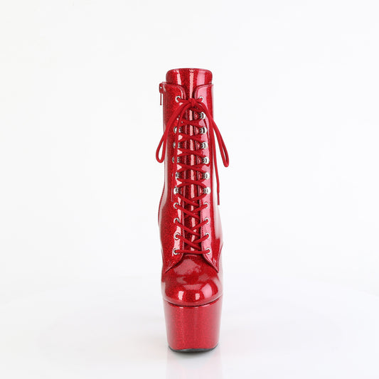【PLEASER】ADORE-1020GP プラットフォームシューズ Ruby Red Glitter Pat/M【取寄】