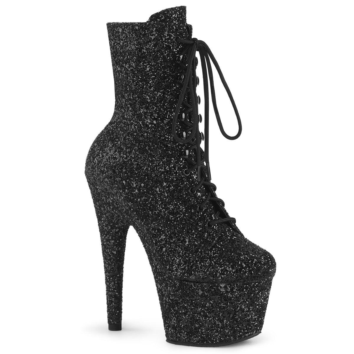 【PLEASER】ADORE-1020GWR シューズ Blk Glitter/Blk Glitter【取寄】