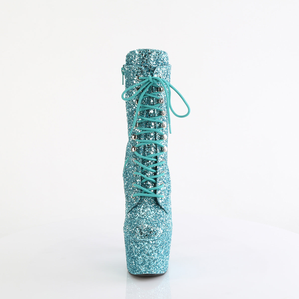 【PLEASER】ADORE-1020GWR シューズ Turquoise Glitter/Turquoise Glitter【取寄】