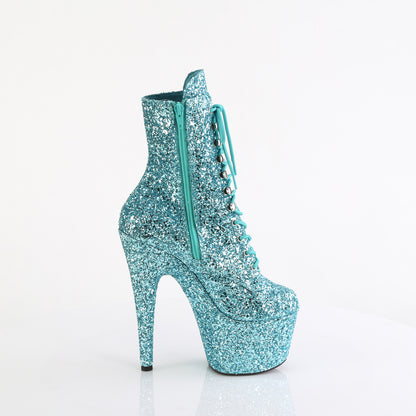 【PLEASER】ADORE-1020GWR シューズ Turquoise Glitter/Turquoise Glitter【取寄】