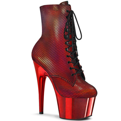 【PLEASER】ADORE-1020HFN シューズ Red Holo/Red Chrome【取寄】