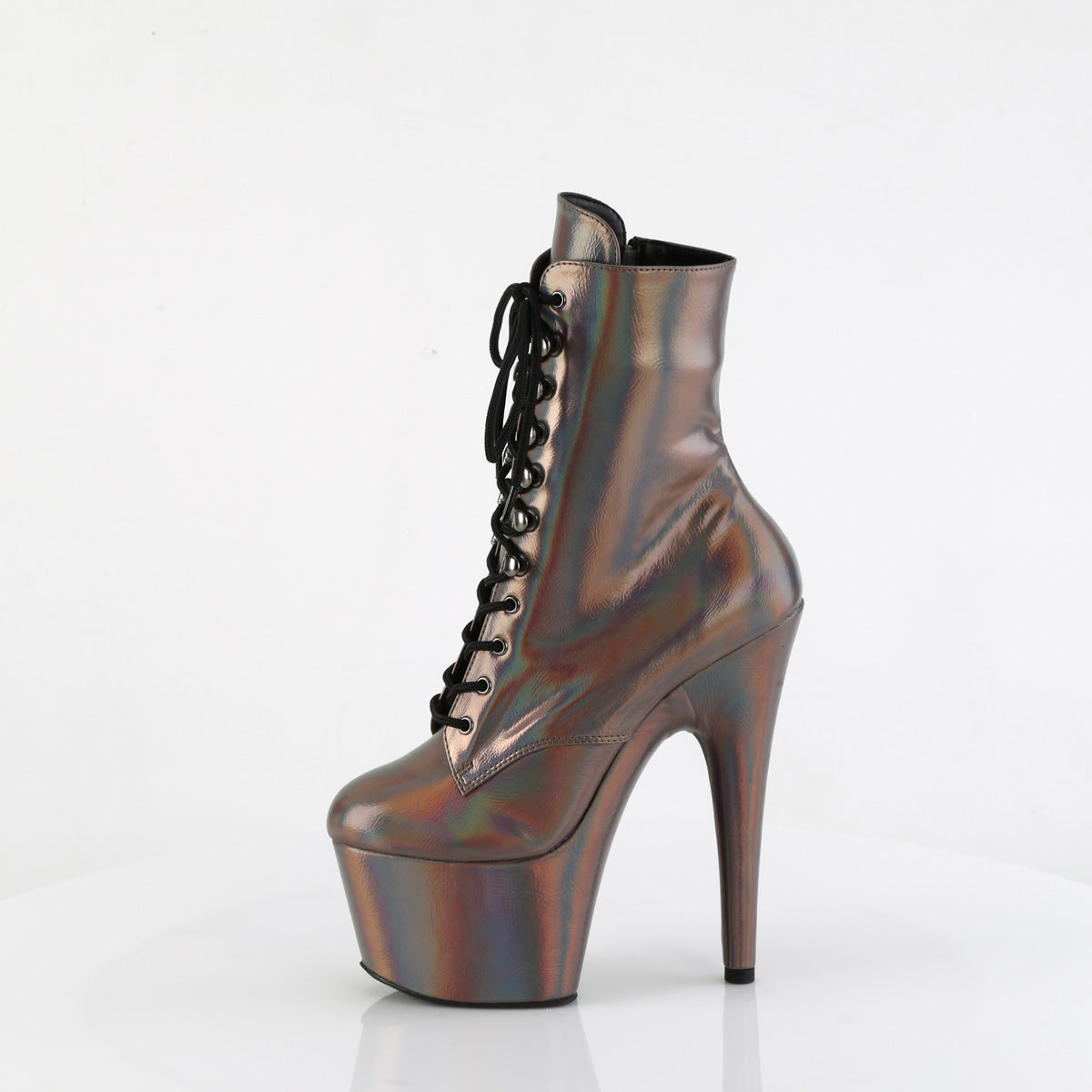 【PLEASER】ADORE-1020HG シューズ Gun Metal Holo/Matching【取寄】