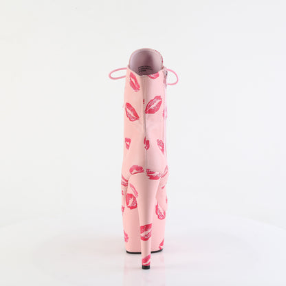 【PLEASER】ADORE-1020KISSES シューズ B. Pink Faux Leather/B. Pink Faux Leathe【取寄】