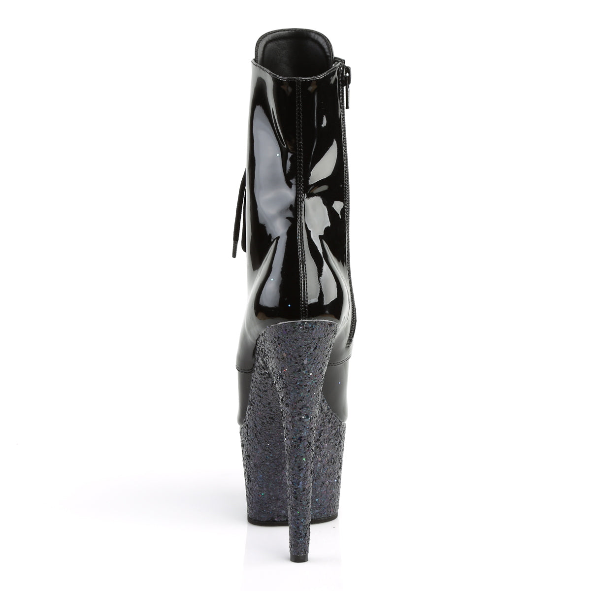 【PLEASER】ADORE-1020LG シューズ Blk Pat/Blk Multi Glitter【取寄】