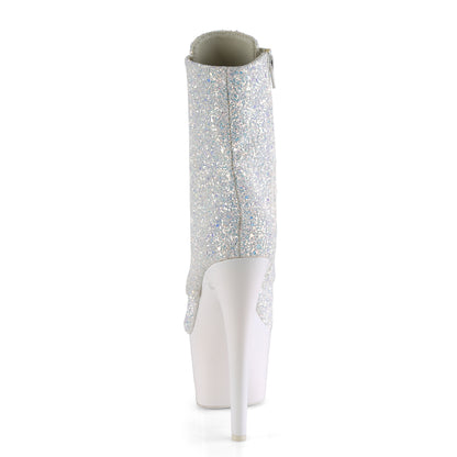 【PLEASER】ADORE-1020LG シューズ Neon White Multi Glitter/Neon White【取寄】