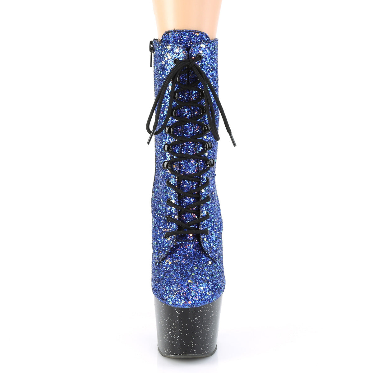 【PLEASER】ADORE-1020MG シューズ Blue Multi Glitter/Blk【取寄】