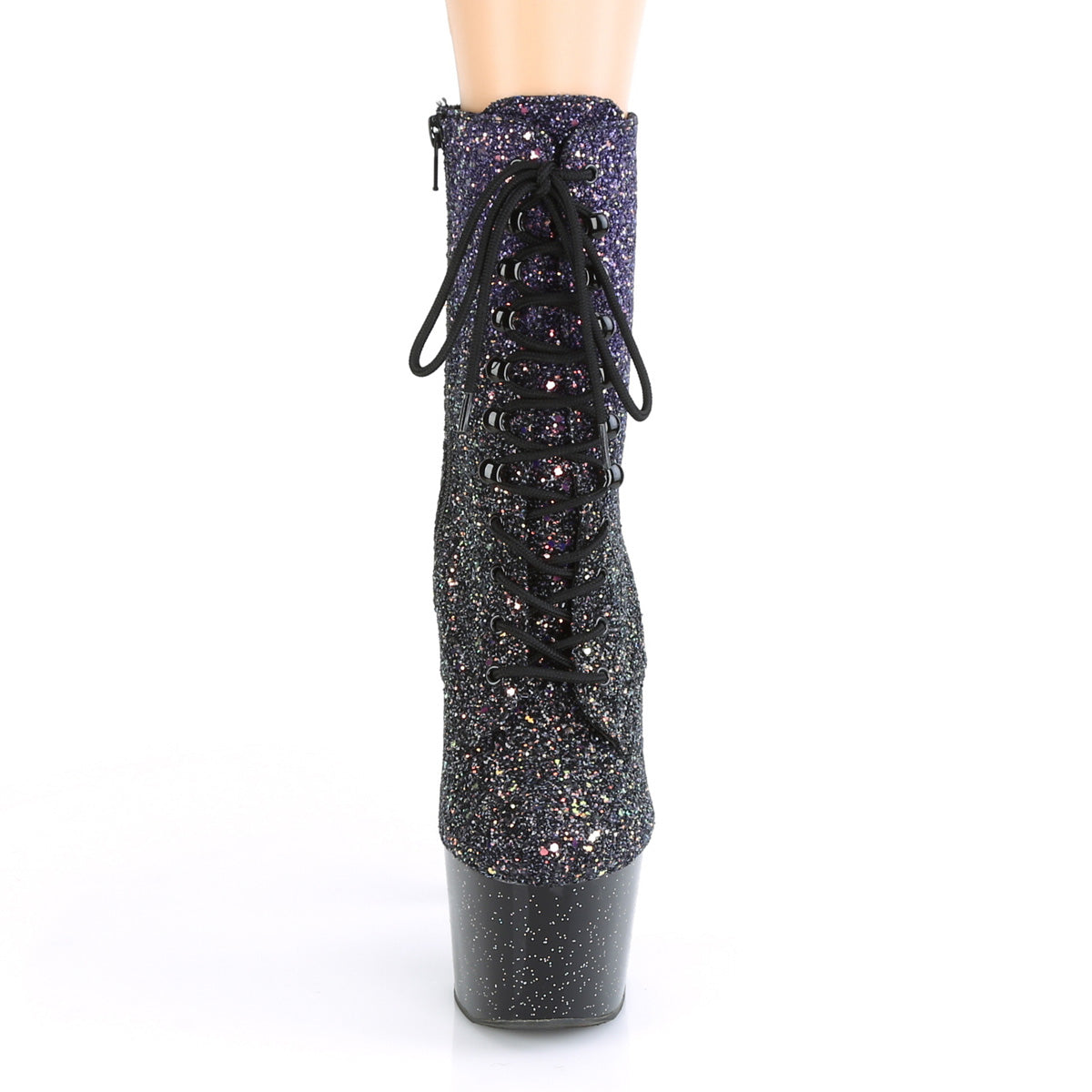 【PLEASER】ADORE-1020OMBG シューズ Purple Multi Glitter/Blk【取寄】