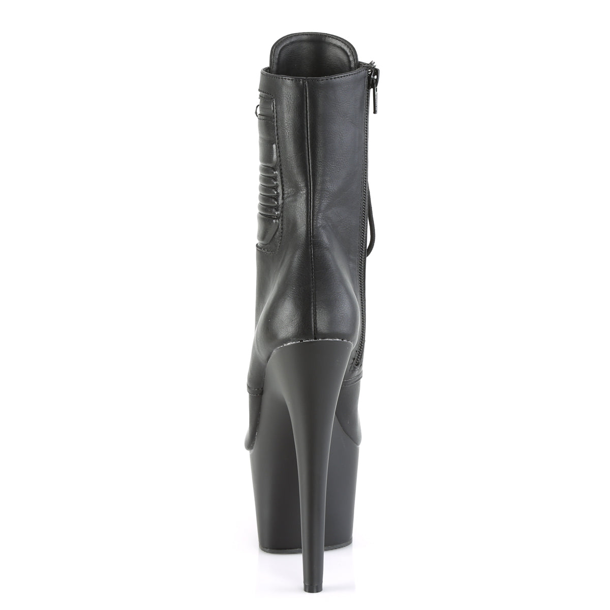 【PLEASER】ADORE-1020PK シューズ Blk Faux Leather/Blk Matte【取寄】