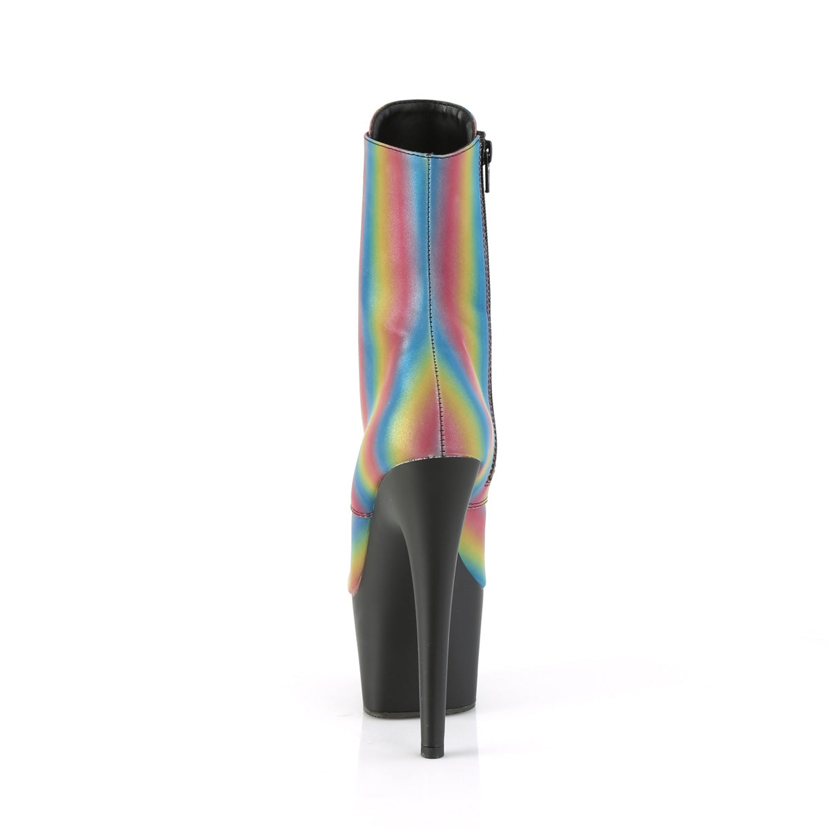 【PLEASER】ADORE-1020REFL-02 シューズ Rainbow Reflective/Blk Matte【取寄】