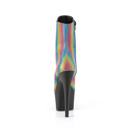 【PLEASER】ADORE-1020REFL-02 シューズ Rainbow Reflective/Blk Matte【取寄】